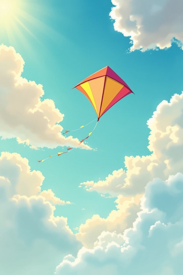 云端上的风筝 海报